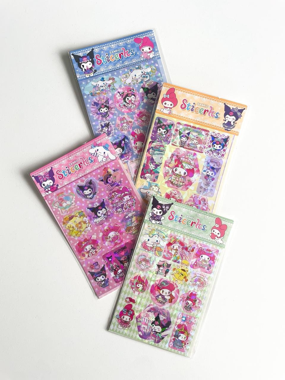 Stickers Kuromi / My Melody surtidos x 2 - Imagen 2