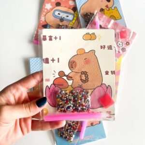 Pintura 5D con gemas Capibara x 2